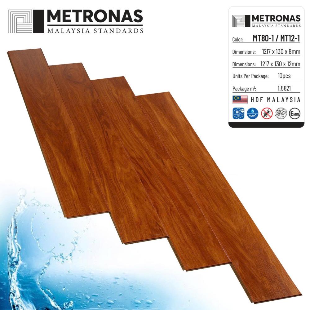 SÀN GỖ METRONAS 8-12MM