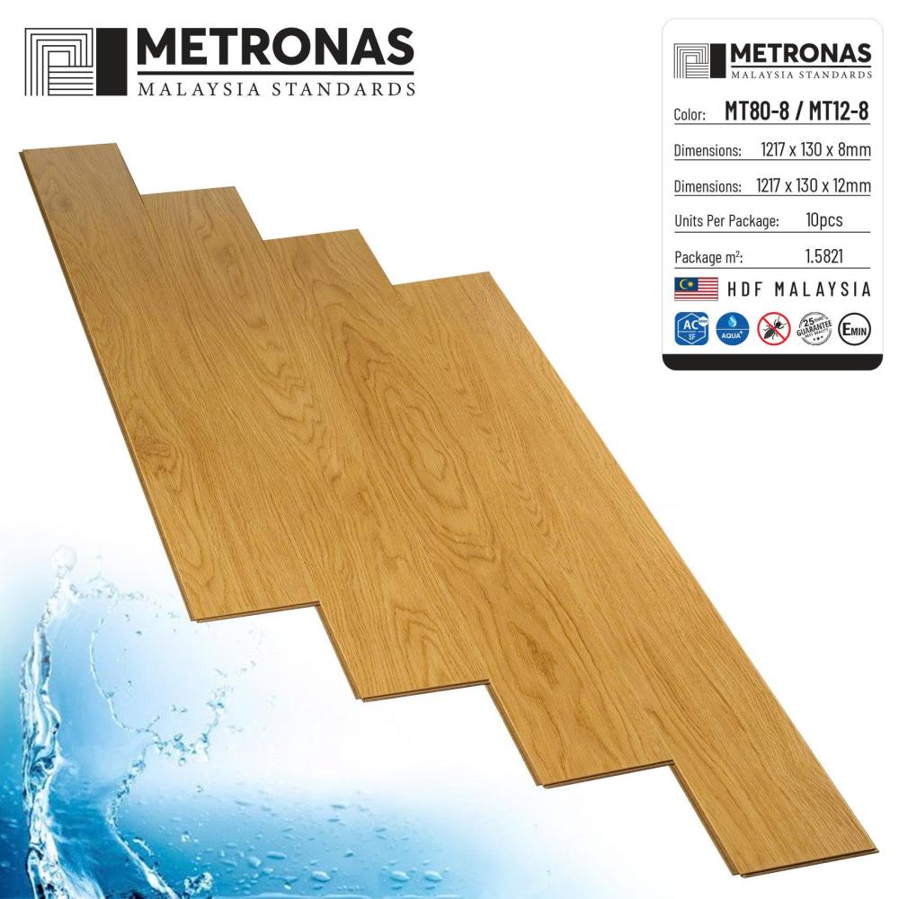 SÀN GỖ METRONAS 8-12MM