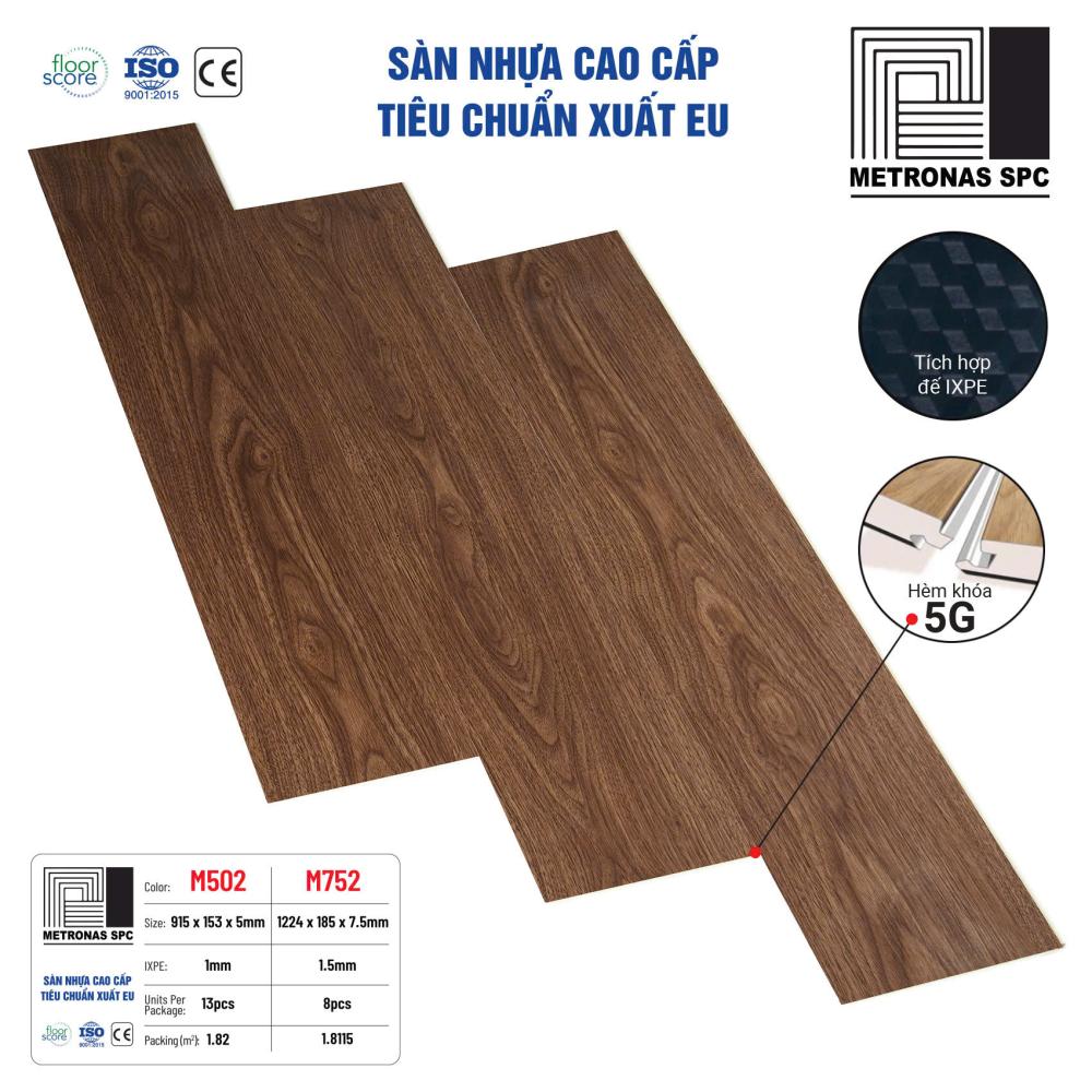 SÀN NHỰA METRONAS DÀY 5-7,5MM