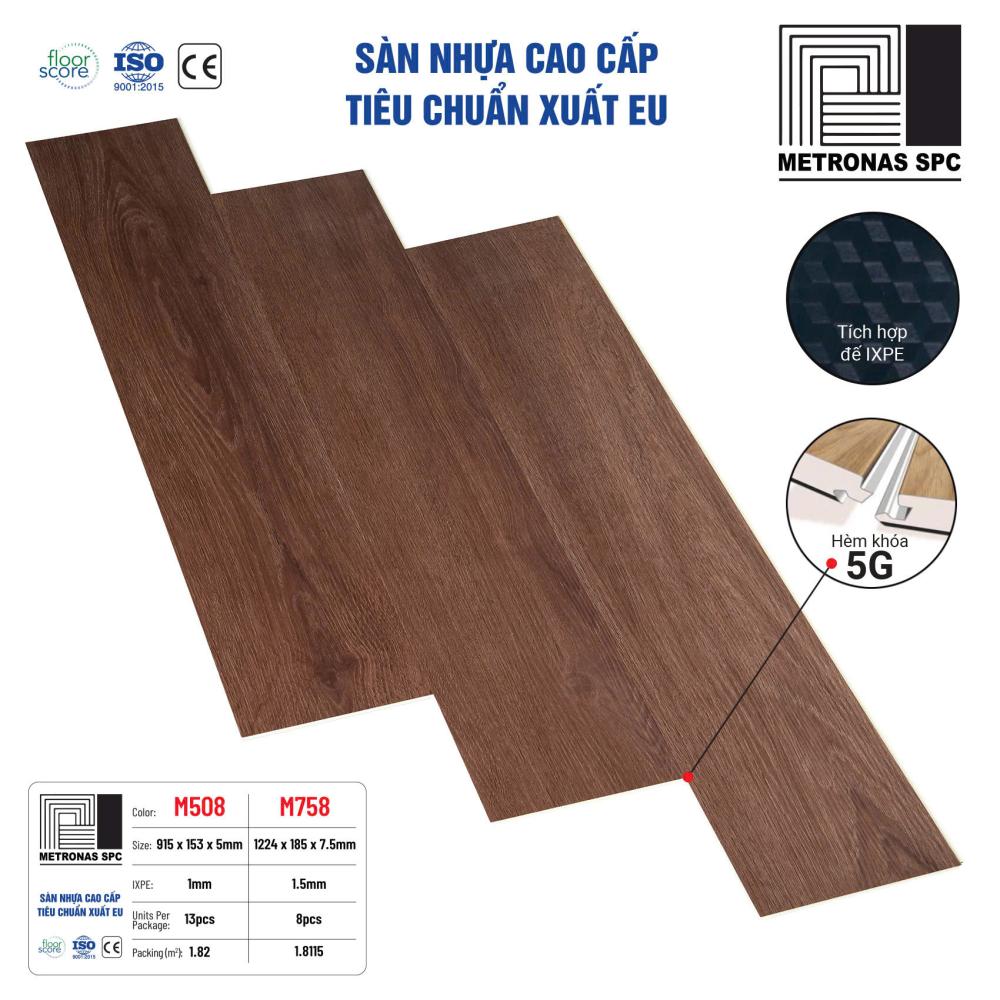 SÀN NHỰA METRONAS DÀY 5-7